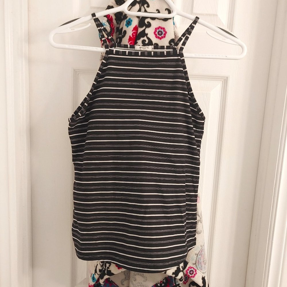 Striped Halter Top